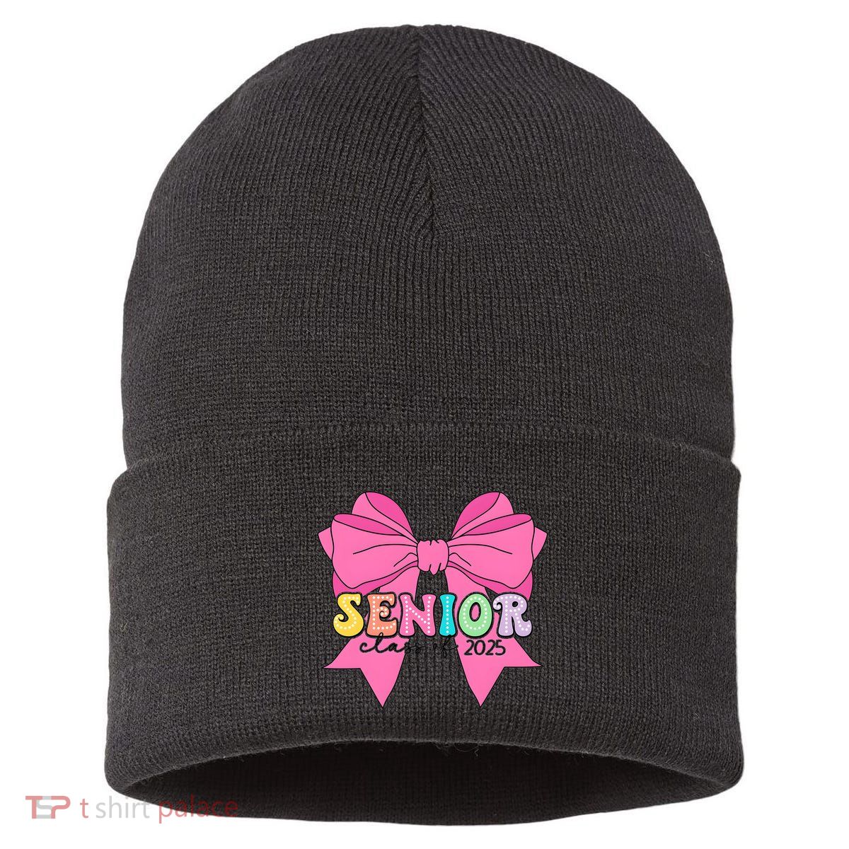 Coquette Senior Class Of 2025 Sustainable Knit Beanie