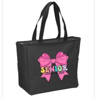Coquette Senior Class Of 2025 Zip Tote Bag