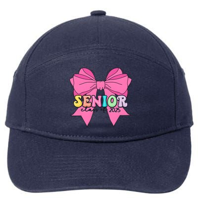 Coquette Senior Class Of 2025 7-Panel Snapback Hat