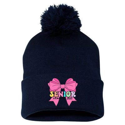 Coquette Senior Class Of 2025 Pom Pom 12in Knit Beanie