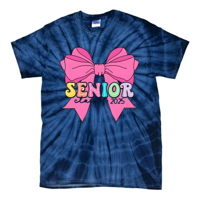 Coquette Senior Class Of 2025 Tie-Dye T-Shirt