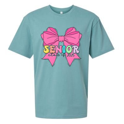 Coquette Senior Class Of 2025 Sueded Cloud Jersey T-Shirt