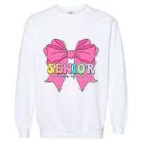 Coquette Senior Class Of 2025 Garment-Dyed Sweatshirt