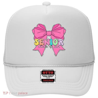 Coquette Senior Class Of 2025 High Crown Mesh Back Trucker Hat