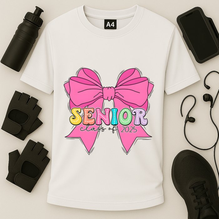 Coquette Senior Class Of 2025 Performance Shirt
