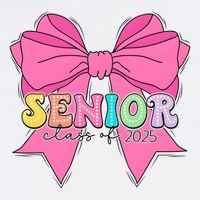 Coquette Senior Class Of 2025 Performance Shirt