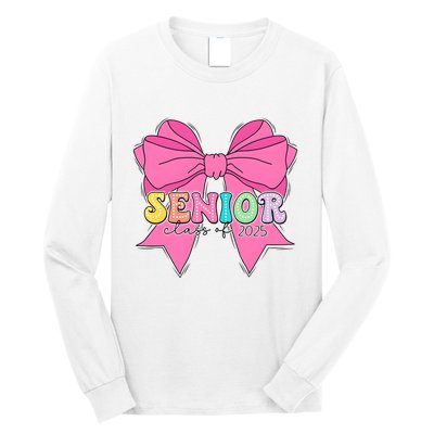 Coquette Senior Class Of 2025 Long Sleeve Shirt