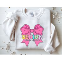 Coquette Senior Class Of 2025 Sweatshirt