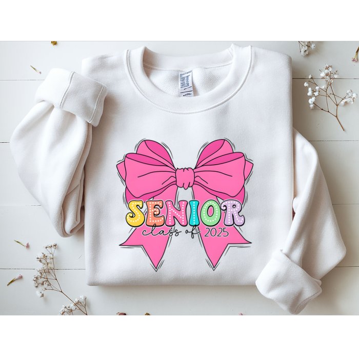 Coquette Senior Class Of 2025 Sweatshirt