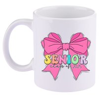Coquette Senior Class Of 2025 11oz C Handle Ceramic Mug