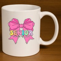 Coquette Senior Class Of 2025 11oz C Handle Ceramic Mug