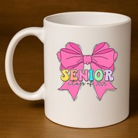 Coquette Senior Class Of 2025 11oz C Handle Ceramic Mug
