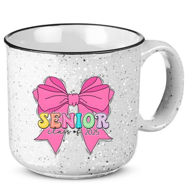 Coquette Senior Class Of 2025 15oz Campfire Ceramic Mug