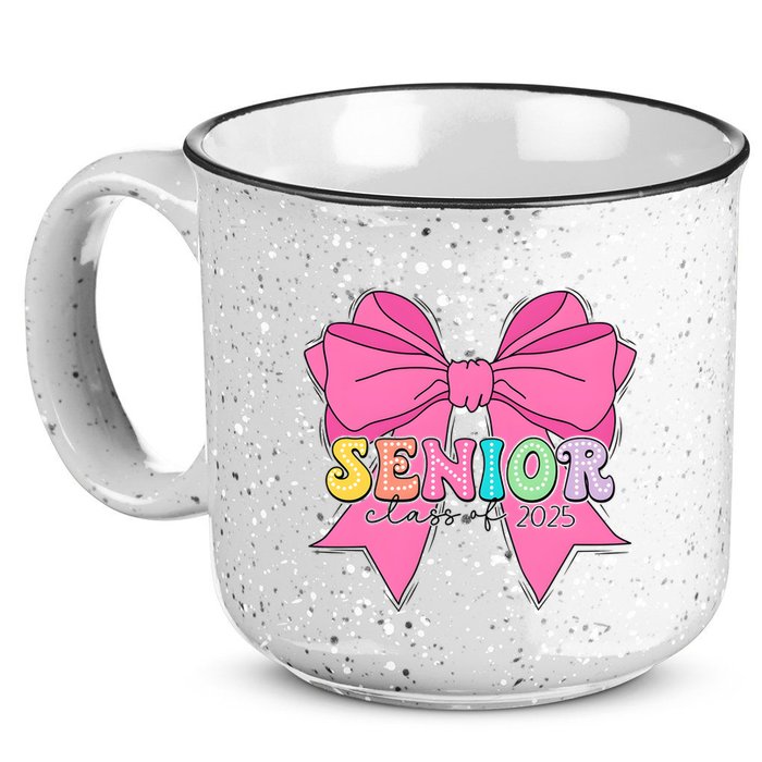 Coquette Senior Class Of 2025 15oz Campfire Ceramic Mug