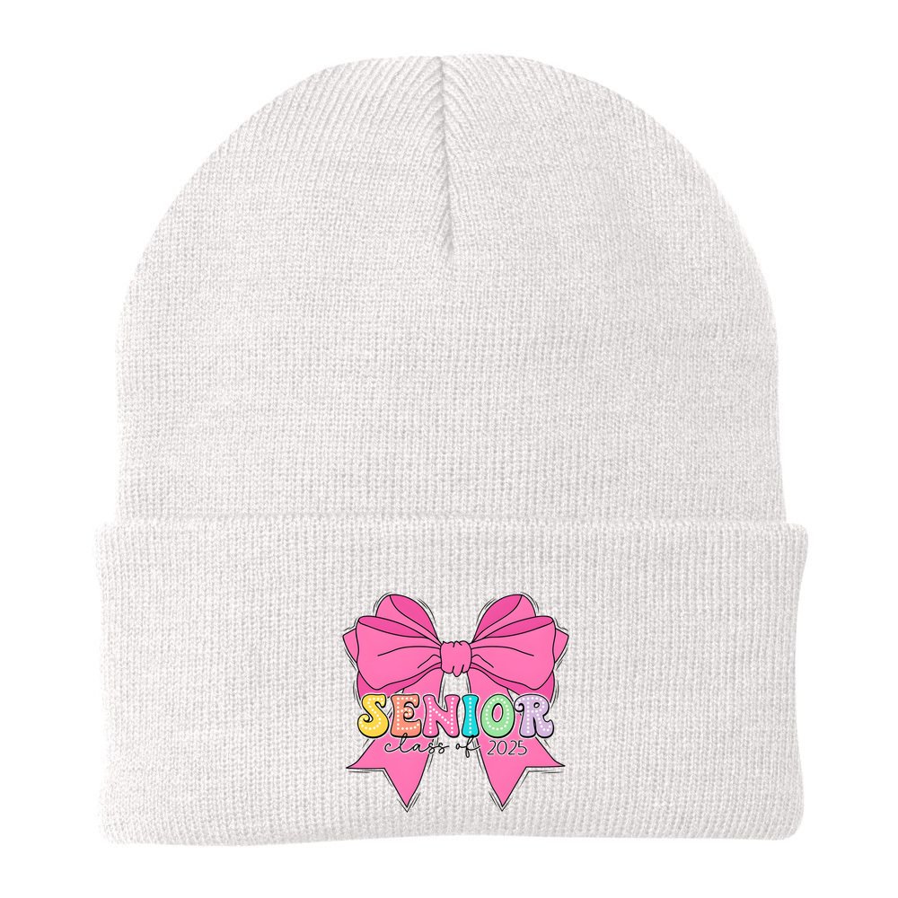 Coquette Senior Class Of 2025 Beanie