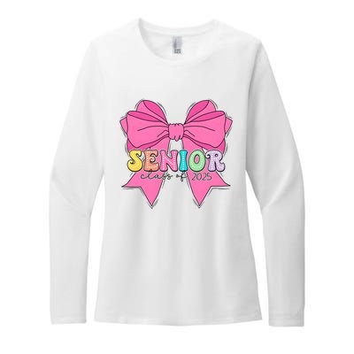 Coquette Senior Class Of 2025 Womens CVC Long Sleeve Shirt