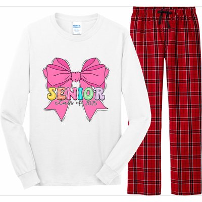 Coquette Senior Class Of 2025 Long Sleeve Pajama Set