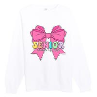 Coquette Senior Class Of 2025 Premium Crewneck Sweatshirt