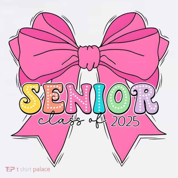 Coquette Senior Class Of 2025 Poster