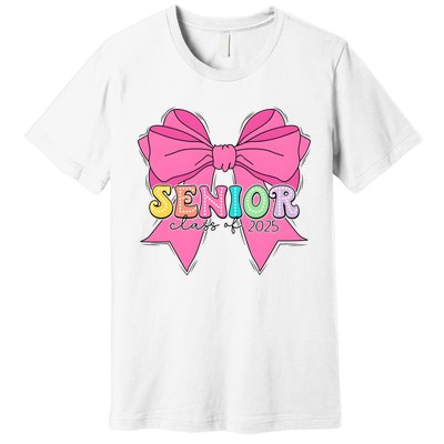 Coquette Senior Class Of 2025 Premium T-Shirt