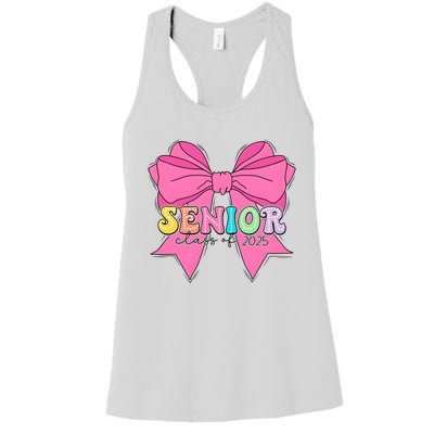 Coquette Senior Class Of 2025 Women's Racerback Tank