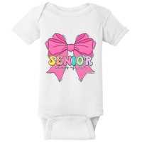 Coquette Senior Class Of 2025 Baby Bodysuit