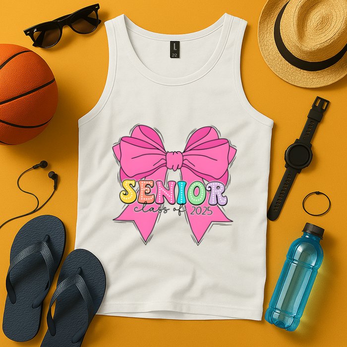 Coquette Senior Class Of 2025 Tank Top