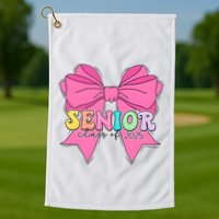 Coquette Senior Class Of 2025 Golf Towel