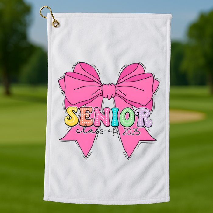 Coquette Senior Class Of 2025 Golf Towel