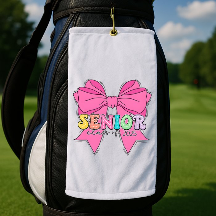 Coquette Senior Class Of 2025 Golf Towel