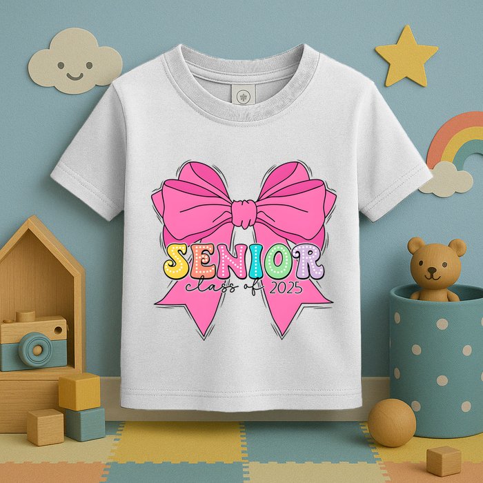 Coquette Senior Class Of 2025 Toddler T-Shirt