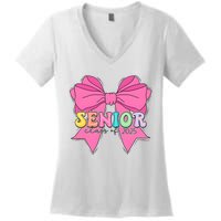 Coquette Senior Class Of 2025 Women's V-Neck T-Shirt