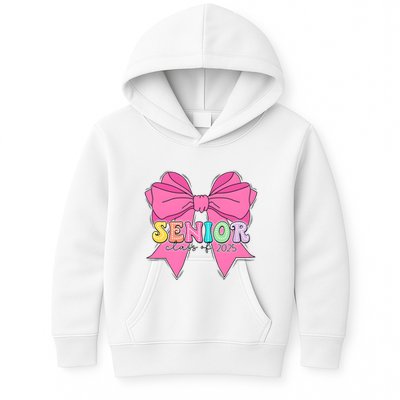 Coquette Senior Class Of 2025 Kids Hoodie