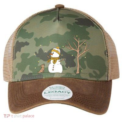 Christmas Snowman Legacy Tie Dye Trucker Hat