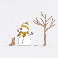 Christmas Snowman Cooling Performance Long Sleeve Crew