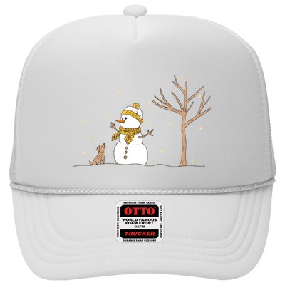 Christmas Snowman Trucker Hat