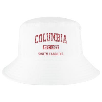 Columbia South Carolina Sc Vintage Athletic Sports Design Cool Comfort Performance Bucket Hat