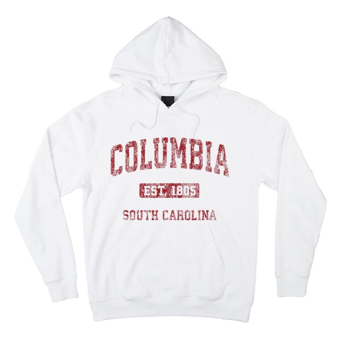 Columbia South Carolina Sc Vintage Athletic Sports Design Hoodie