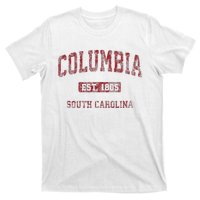 Columbia South Carolina Sc Vintage Athletic Sports Design T-Shirt