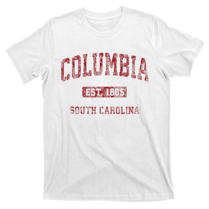 Columbia South Carolina Sc Vintage Athletic Sports Design T-Shirt