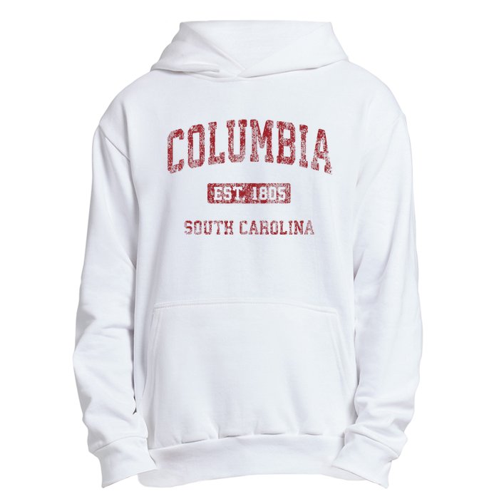 Columbia South Carolina Sc Vintage Athletic Sports Design Urban Pullover Hoodie