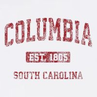 Columbia South Carolina Sc Vintage Athletic Sports Design Toddler T-Shirt
