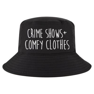 Crime Shows Comfy Clothes Murder Podcasts True Crime Fall Gift Cool Comfort Performance Bucket Hat