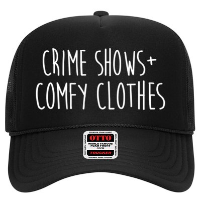 Crime Shows Comfy Clothes Murder Podcasts True Crime Fall Gift Trucker Hat