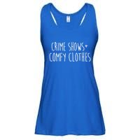 Crime Shows Comfy Clothes Murder Podcasts True Crime Fall Gift Ladies Essential Flowy Tank