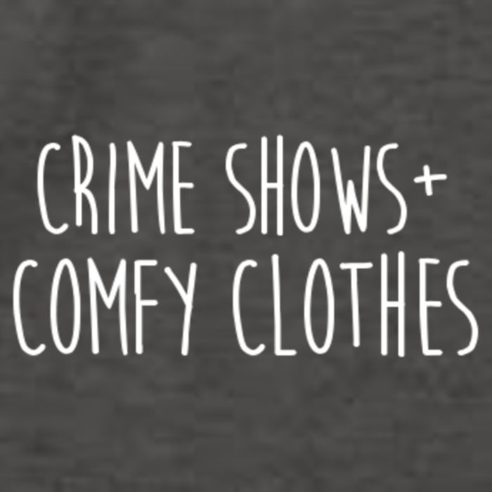 Crime Shows Comfy Clothes Murder Podcasts True Crime Fall Gift Vector Backpack