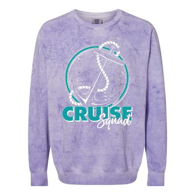 Cruise Squad Colorblast Crewneck Sweatshirt