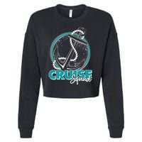 Cruise Squad Cropped Pullover Crew
