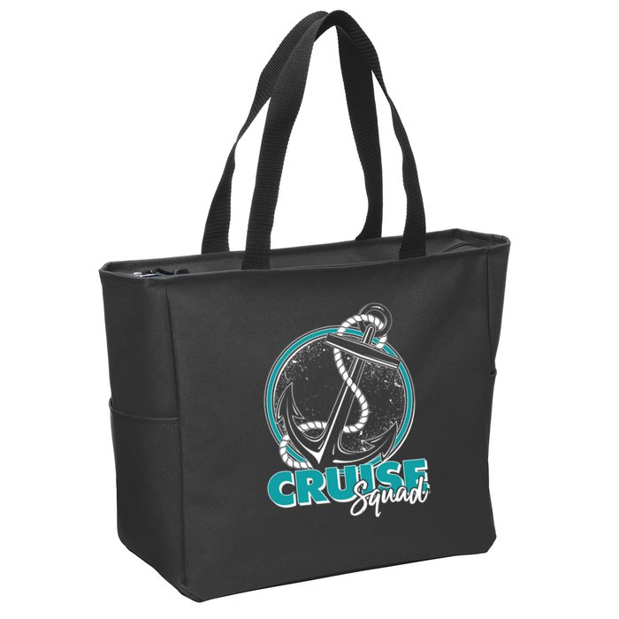 Cruise Squad Zip Tote Bag