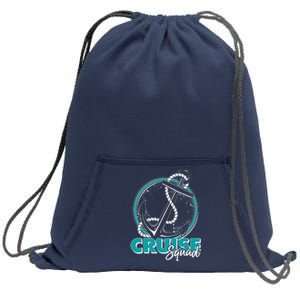 Cruise Squad Sweatshirt Cinch Pack Bag